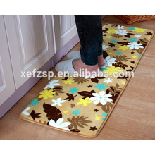 décor à la maison100% tapis de sol en polyester décoratif tapis de bain imperméable à l&#39;eau tapis de pique-nique 100% polyester rond pliable imperméable à l&#39;eau